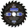 Charnwood Tungsten Carbide Tipped (TCT) Table Saw Blade 200mm x 30mm Bore Laser Cut SK5 Steel 2.6K